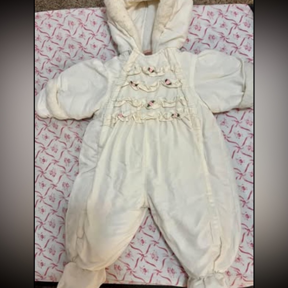 baby girl snow suit